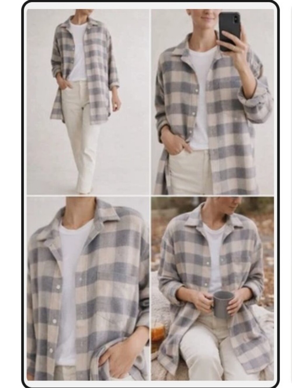 NWOT Frank & Eileen Mackenzie Flanel Shirt
